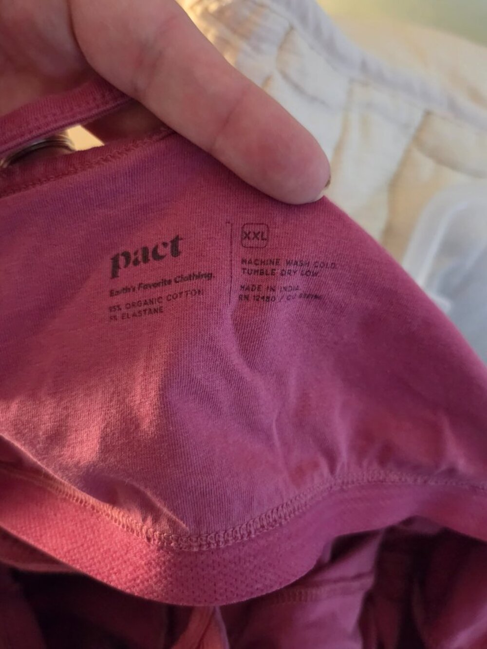 Pact - Organic Fit & Flare Midi Dress - Mulberry - XXL (Regular) - Picture 2 of 5